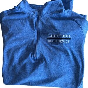 Sport tek Blue devils half zip.